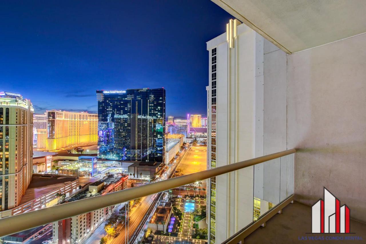 Mgm Signature-29-607 F1 Track & Strip View Balcony Las Vegas Ngoại thất bức ảnh