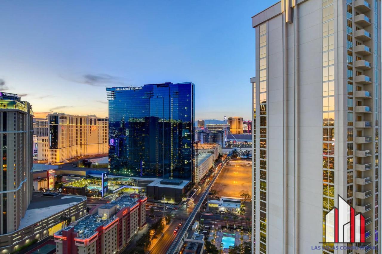 Mgm Signature-29-607 F1 Track & Strip View Balcony Las Vegas Ngoại thất bức ảnh