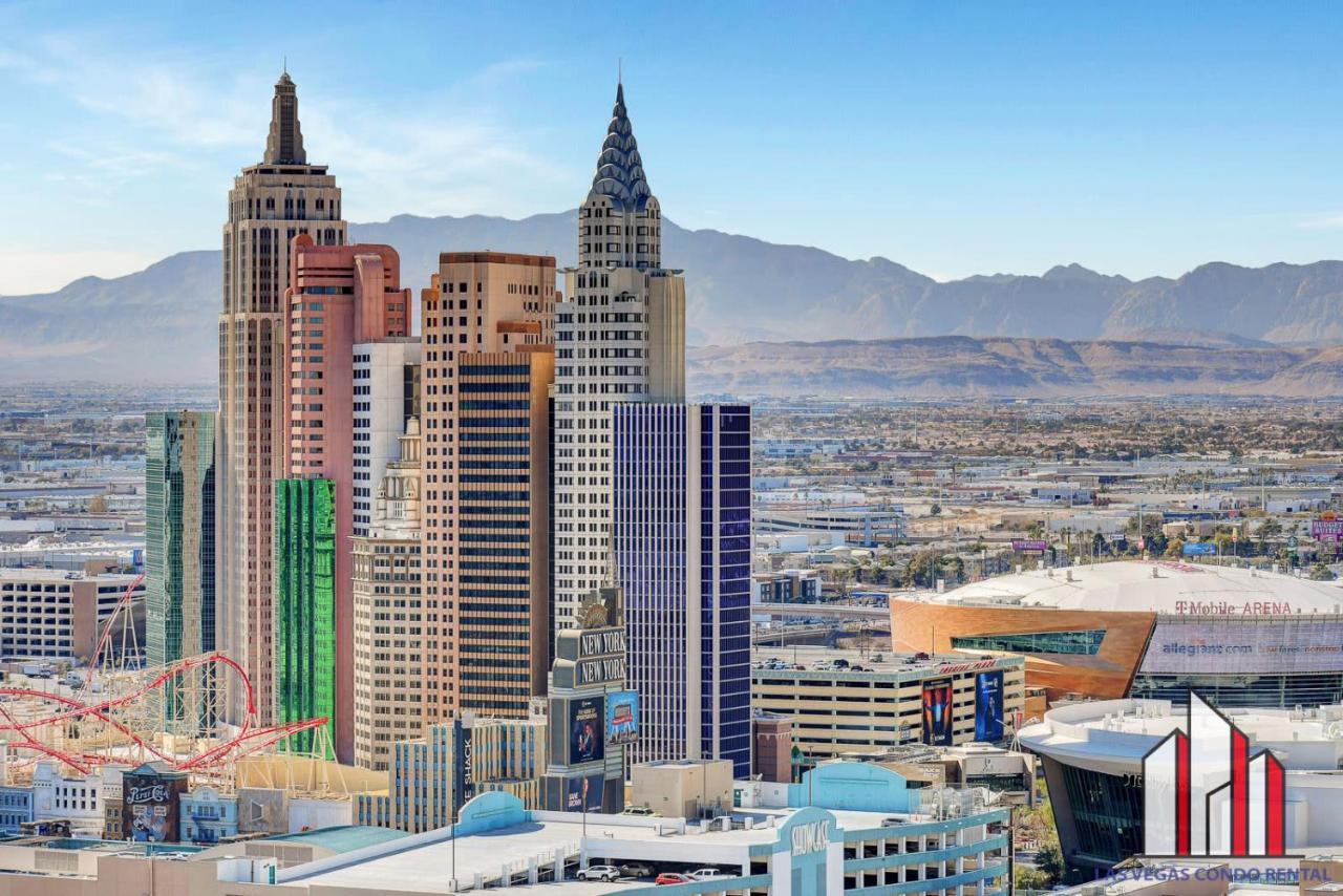 Mgm Signature-29-607 F1 Track & Strip View Balcony Las Vegas Ngoại thất bức ảnh