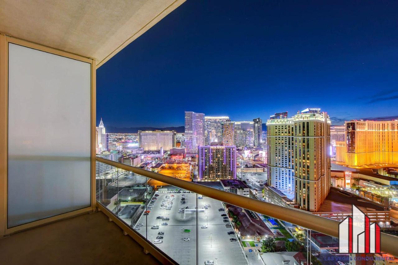 Mgm Signature-29-607 F1 Track & Strip View Balcony Las Vegas Ngoại thất bức ảnh