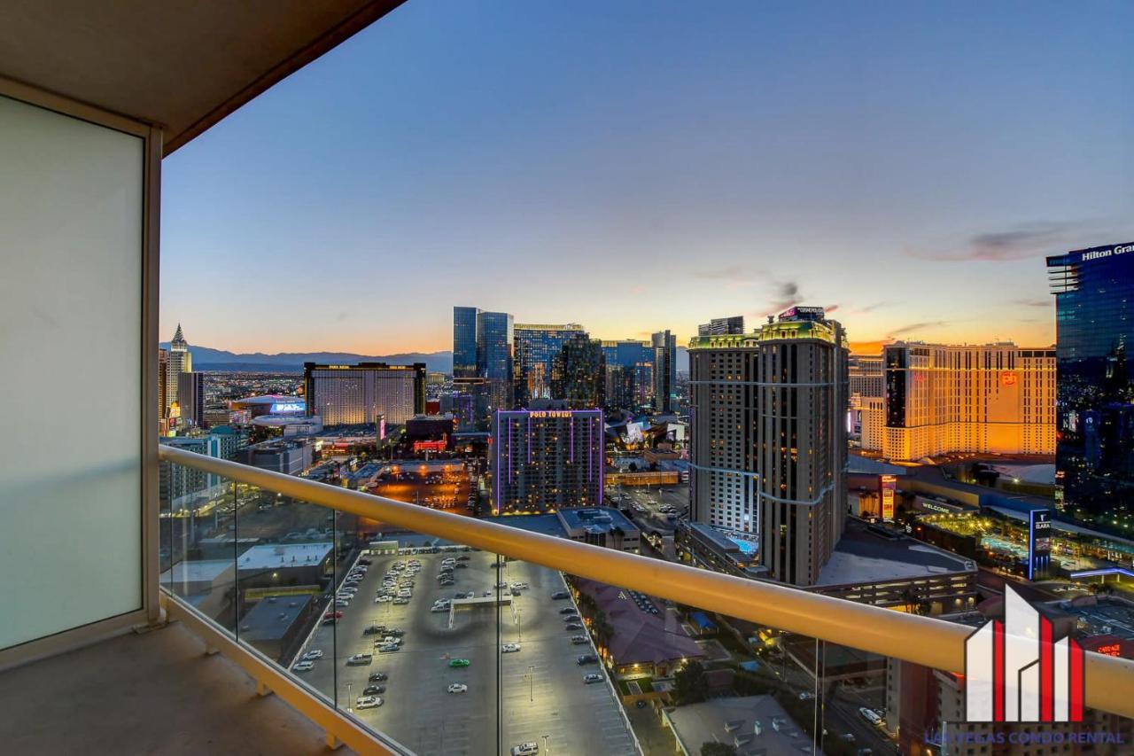 Mgm Signature-29-607 F1 Track & Strip View Balcony Las Vegas Ngoại thất bức ảnh