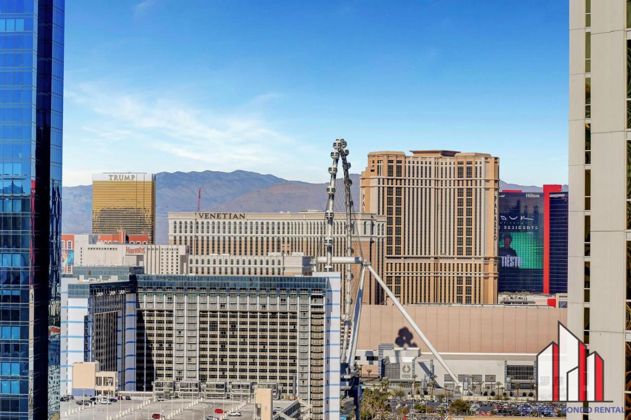 Mgm Signature-29-607 F1 Track & Strip View Balcony Las Vegas Ngoại thất bức ảnh
