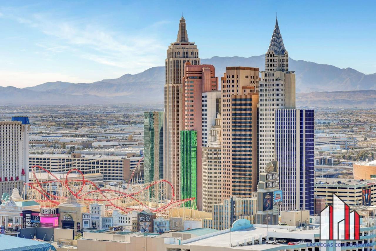 Mgm Signature-29-607 F1 Track & Strip View Balcony Las Vegas Ngoại thất bức ảnh