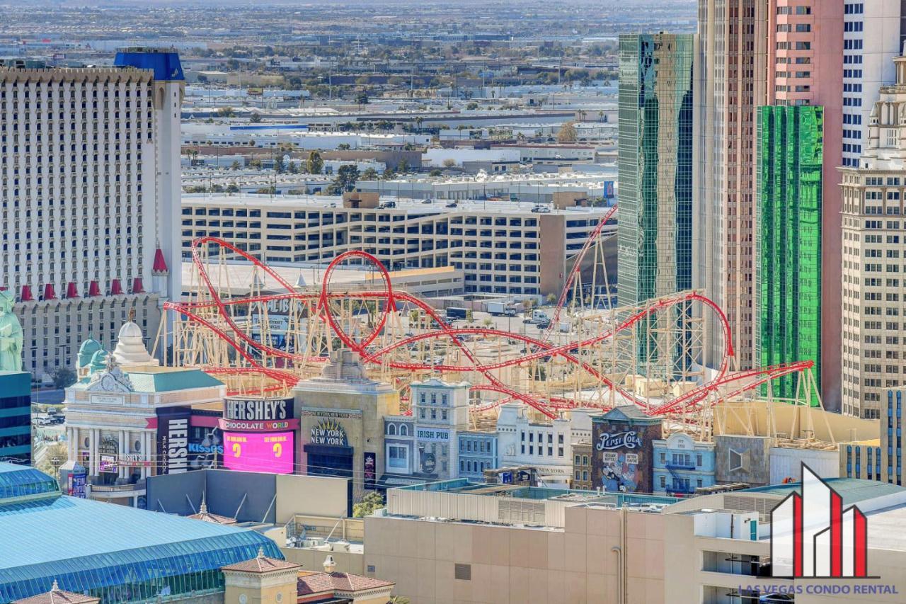Mgm Signature-29-607 F1 Track & Strip View Balcony Las Vegas Ngoại thất bức ảnh